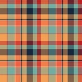 Tartan scotland seamless plaid pattern vector. Retro background fabric. Vintage check color square geometric texture