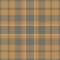 Tartan scotland seamless plaid pattern vector. Retro background fabric. Vintage check color square geometric texture Royalty Free Stock Photo