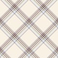 Tartan scotland seamless plaid pattern vector. Retro background fabric. Vintage check color square geometric texture for textile Royalty Free Stock Photo