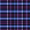 Tartan seamless pattern background in purple. Check plaid textured graphic design. Checkered fabric modern fashion print Royalty Free Stock Photo