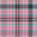 Tartan texture fabric Royalty Free Stock Photo