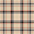 Tartan traditional checkered british fabric seamless pattern