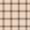 Tartan traditional checkered british fabric seamless pattern