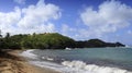 Tartane beach, Martinique Royalty Free Stock Photo