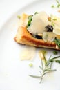 Tarte fine aux food Royalty Free Stock Photo