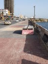 Tartous city and beachside in Syria in the summer of 2020