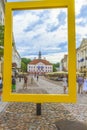 Tartu city center Royalty Free Stock Photo