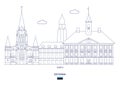 Tartu City Skyline, Estonia