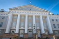 University of Tartu main building in Tartu, Estonia. Royalty Free Stock Photo