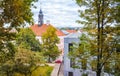 TARTU, ESTONIA. Tartu Town Hall Royalty Free Stock Photo