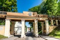 Tartu University Gate in the central area of Tartu, Estonia Royalty Free Stock Photo