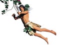 Tarzan isolated Royalty Free Stock Photo
