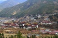 Tashichho Dzong in Thimphu Royalty Free Stock Photo
