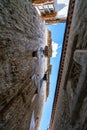 Small alley  in Tashilhunpo Monastery Tibet, China Royalty Free Stock Photo