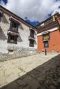 Tashilhunpo monastery in the Tibetan plateau