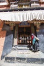 Tashilhunpo monastery in the Tibetan plateau