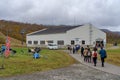 Tashiro Rapid Lift, Tashiro Ski Resort in autumn foliage season.