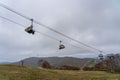 Tashiro Rapid Lift, Tashiro Ski Resort in autumn foliage season.