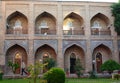 The cells in the inner yard. Kukeldash Madrasah. Tashkent. Uzbekistan