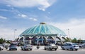 TASHKENT, UZBEKISTAN - April 29, 2019 - Tashkent Chorsu bazaar or Eski Juva bazaar - one of the main city landmarks.