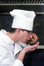 Tasing chef Royalty Free Stock Photo