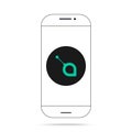 Siacoin SIA cryptocurrency icon vector iphone