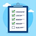 Task Completion Checklist for Productivity and Goals Royalty Free Stock Photo