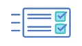 Task Completion: Comprehensive Checklist with Checks Icon, vector design Generative AI Royalty Free Stock Photo