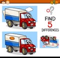 Task of finding differences