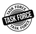 Task Force rubber stamp Royalty Free Stock Photo