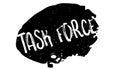 Task Force rubber stamp Royalty Free Stock Photo