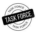 Task Force rubber stamp Royalty Free Stock Photo