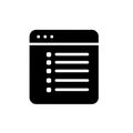 Task Icon Web Vector