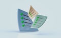 Task management check list efficient work project plan fast Royalty Free Stock Photo