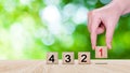 Task priority and management concept, The order of priority in any activity, Set work priority, arrange to do list. Hand arranging