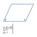 The task to find the corners of the parallelograms