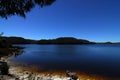 Lake Burbury in the Tasmanian highlands Royalty Free Stock Photo