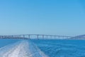 Tasman bridge in Hobart, Australia Royalty Free Stock Photo