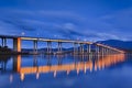 Tasman Bridge Side Sunrise wide