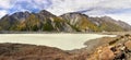 Tasman Glacial Lake, Mt. Cook, NP, New Zealand Royalty Free Stock Photo