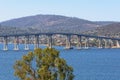 Tasman Highway Bridge - Hobart Royalty Free Stock Photo