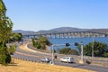 Tasman Highway Bridge - Hobart Royalty Free Stock Photo