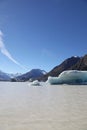 Tasman Lake - New Zealand Royalty Free Stock Photo