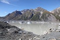 Tasman Lake - New Zealand Royalty Free Stock Photo