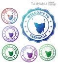Tasmania badge.