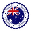 Tasmania flag badge.