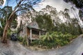 Tasmania rural wooden house