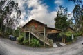 Tasmania rural wooden house