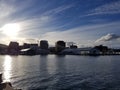 Tasmania Sea harbours sunset