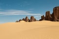 Tassili Ahaggar Royalty Free Stock Photo